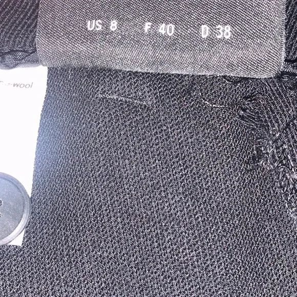 🖤 Akris Black Pleated Wide Leg Pants 🖤 - Picture 13 of 15